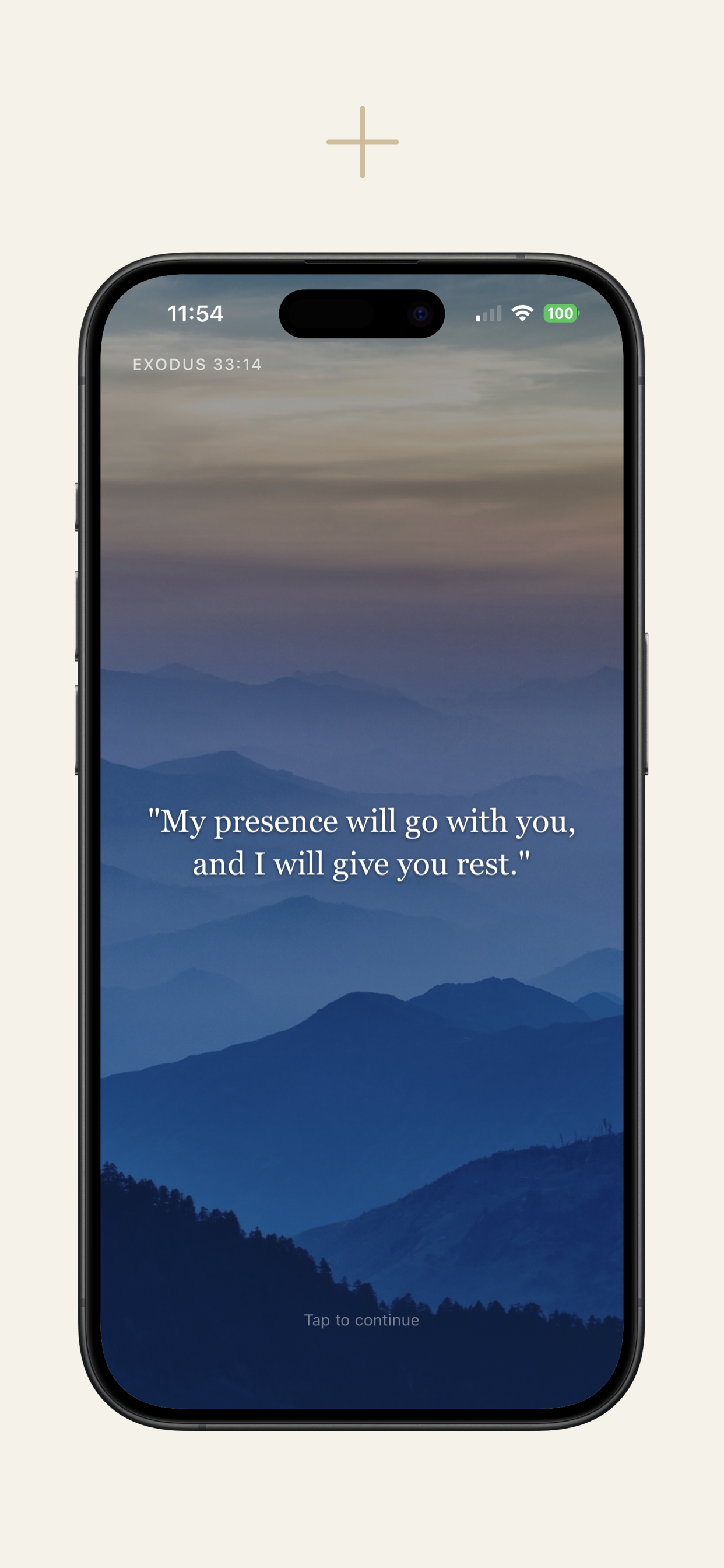 With Him app conversation