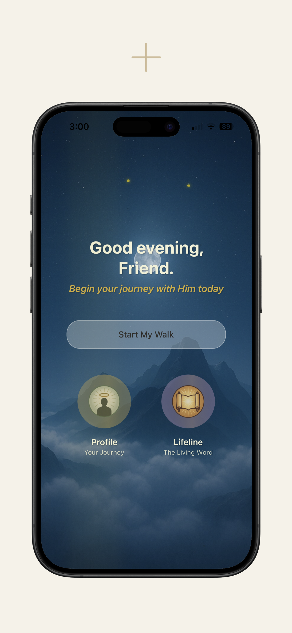 Begin Your Walk With Him